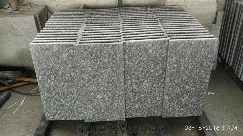 G604 Granite Tiles Polished from China Cutting to Customize Size