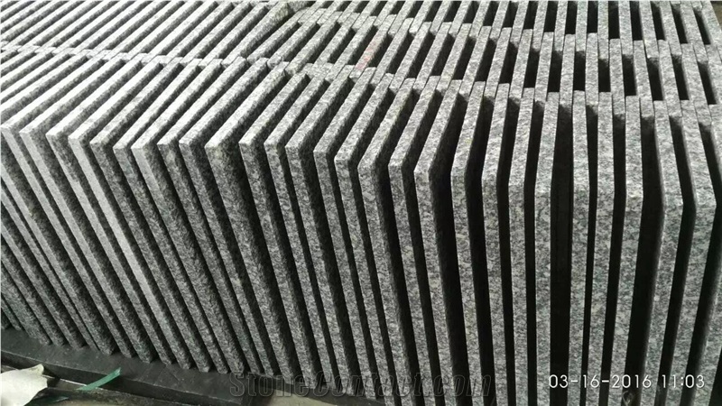 G604 Granite Tiles Polished from China Cutting to Customize Size