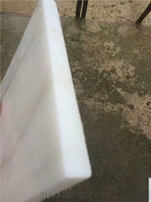 Polished Unique Snow White Onyx Jade Slabs