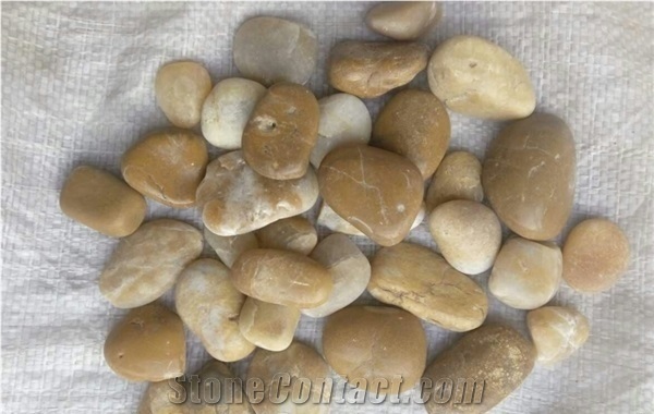 Wood Grain Pebble Stones 3-5cm Striped Pebbles