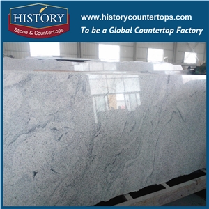 2017 Hot Sales Viscont White Granite Slabs Polished for Flooring&Walling Tile Prefab Countertops&Vanity Top, Interior/Exteropr Decor for Houses