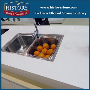 China Cheap New Style History Stone Countertops，Calacatta Nuvo White Quartz Stone Countertops,Kitchen Coutnertops,Kichen Desk Tops,Kitchen Island Tops
