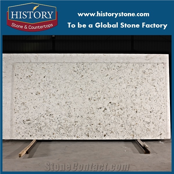 China Polished Quanzhou White Slabs Products,Engineered Granite Look Quartz Slabs 1st Quality, White Polished Flooring Tiles, Walling Tiles