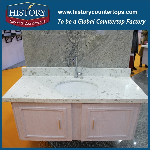 European Modern Bathroom Countertops And Vanity Cabinets With