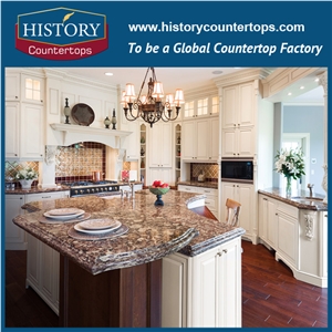 Historystone Quartz Kitchen Bar Tops and Worktops Engineered Stone Kitchen Custom Countertops by Drawing or Pictures