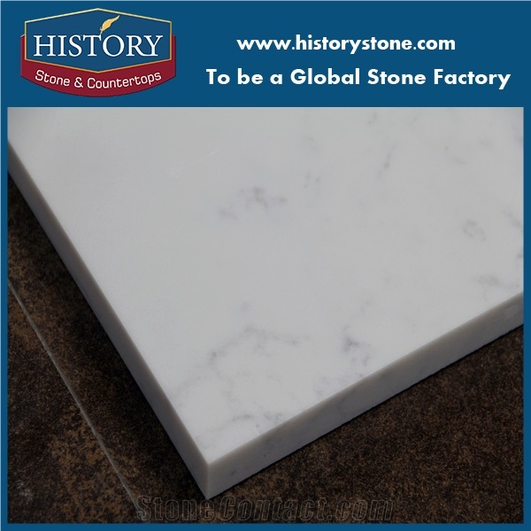 Hot Sell Polished Slab Cararra White Quartz Floor Tiles,Polishing Tiles, Quartz Tiles/Slabs,Vanity Tops,Table/Bench Tops,Engineered Stone Slabs