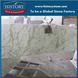 New River White Granite Slabs & Tiles Floor and Wall Covering, Countertops, Custom Vanity Tops Dimensional Stone,Thunder White Granite,Stone Polished