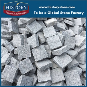 On Sale China G602 Granite Cobblestone Paver Mats Cheap Patio Paver Stones White Paving Stone for Landscaping and Garden