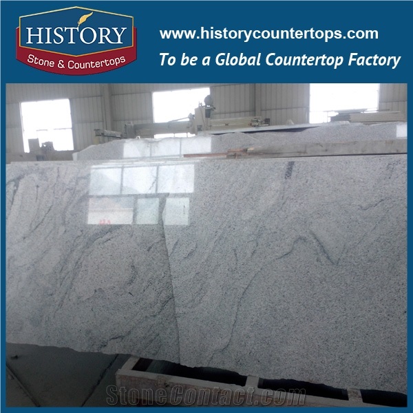 Viscont White Imported Granite Slabs Polished Interior/Exterior Decor Floor & Wall Covering Tiles, Countertops & Vanity Top Prefab Best Selling