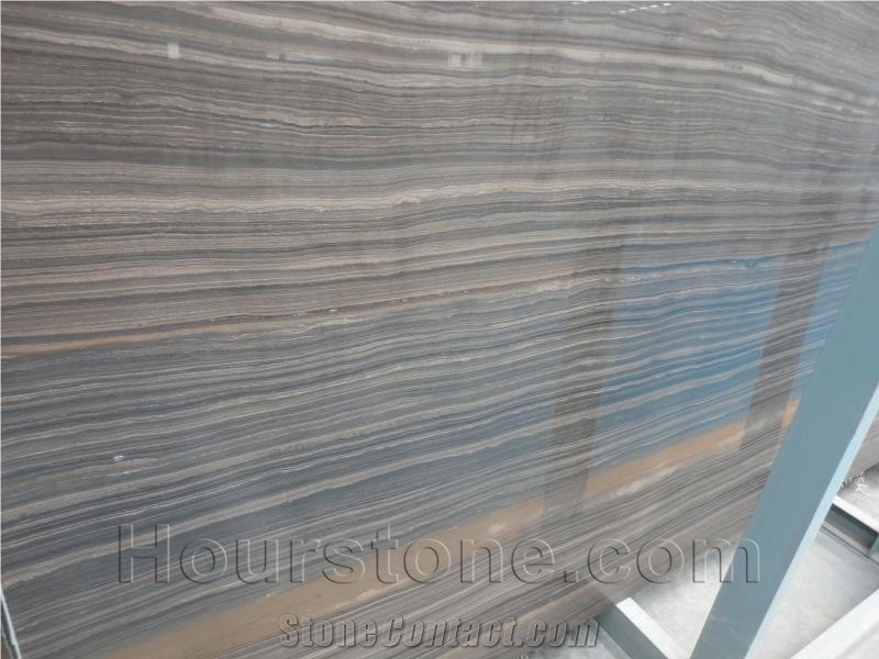 Natural Brown Marble,Straight Veins Stone,Obama Wooden Marble