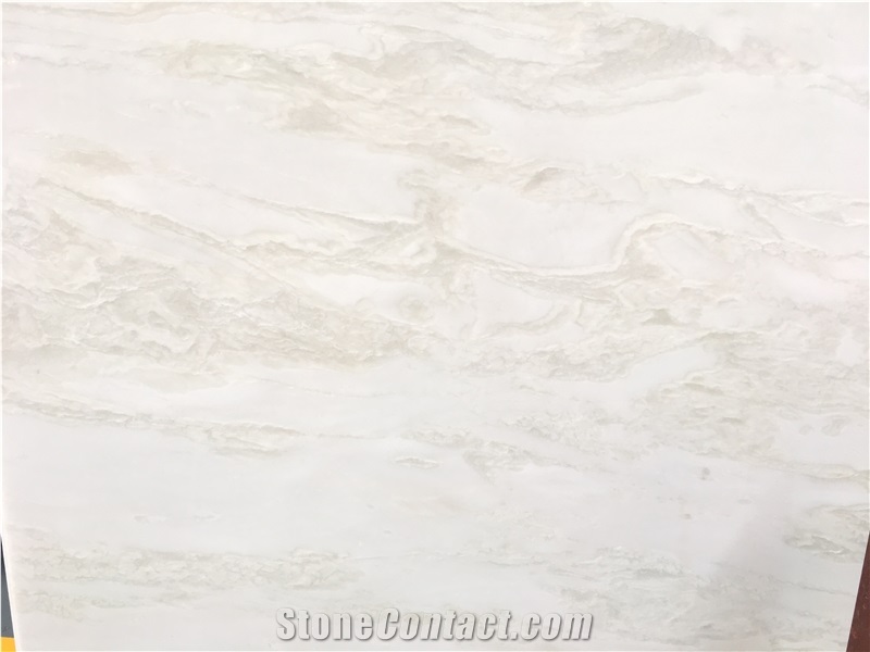 China Royal White Jade Marble Big Polished Slabs & Tiles