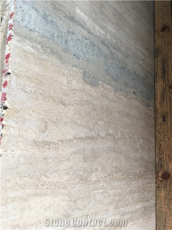 Ocean Blue Silver Travertine, Vein Cut Walling&Flooring Tiles&Slabs