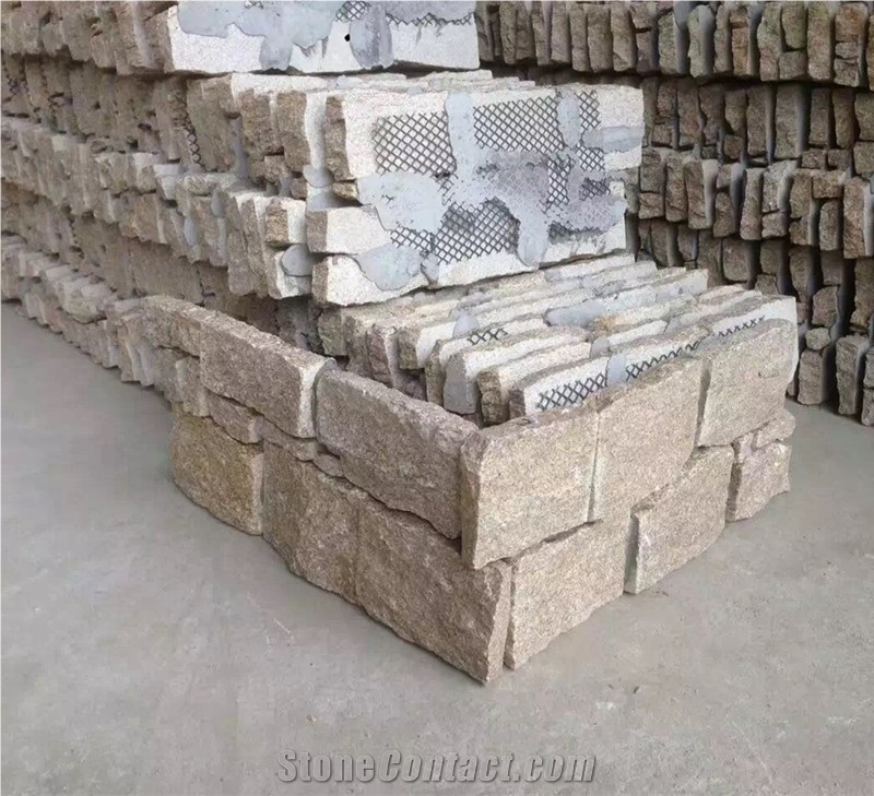 China Grey Slate Culture Stone Walling Corner Stone
