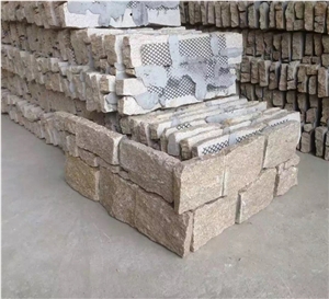 China Grey Slate Culture Stone Walling Corner Stone