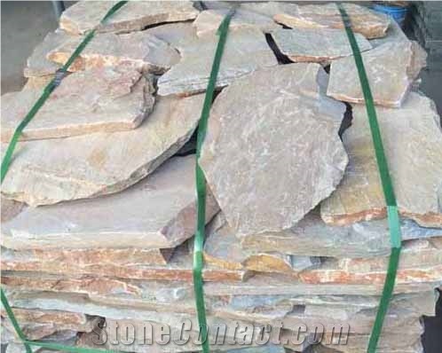 Hebei Maufacture Price Natural Stone Flagstone Tiles