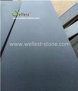 B403 Black Basalt Honed Tile for Wall Floor Covering Cladding Siding