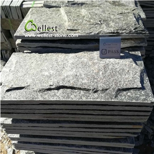 Garden Stone Green Quartzite Mushroom for Wall Cladding and Covering