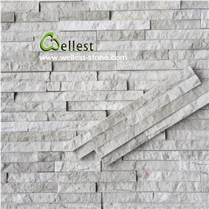 Graceful M231 White Wood Marble Culture Stone for Wall Covering