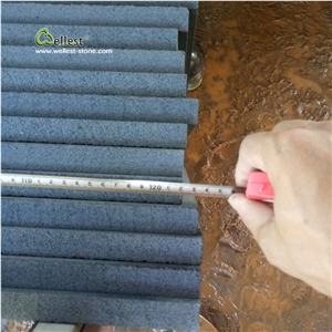 High-End B402 Hainan Grey Basalt Tile for Wall Floor Cladding Covering