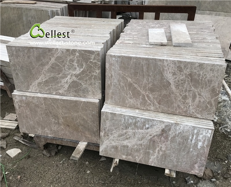 M701 Chinese Light Emparador Marble Tiles for Wall/Floor/ Cladding