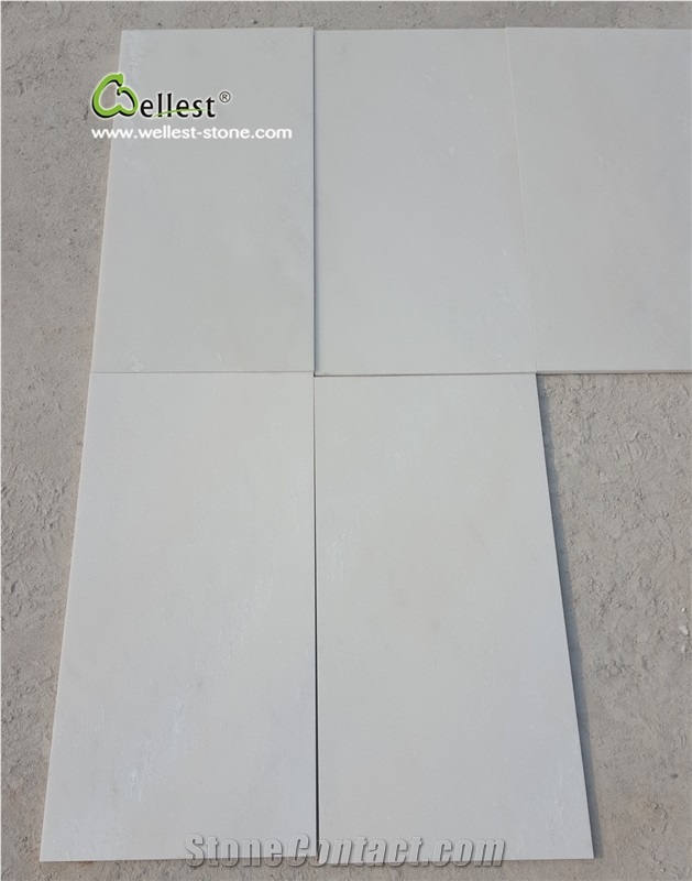 Ql310 Fantasy Pure White Quartzite Tile for Wall Floor Cladding Siding
