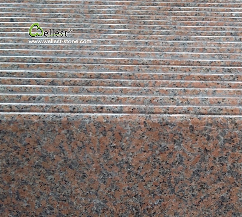 Quarry Owner M562 Maple Red Granite Countertop Kitchen Top