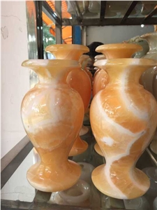 Onyx Vase for Interor Decoration