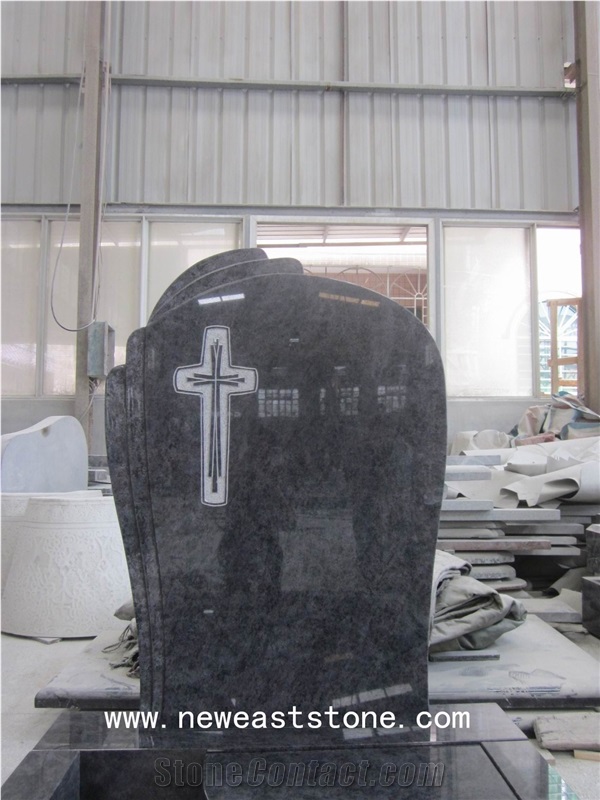 Bahama Blue/ Vizag Blue Granite Granite Headstone Tombstone Prices
