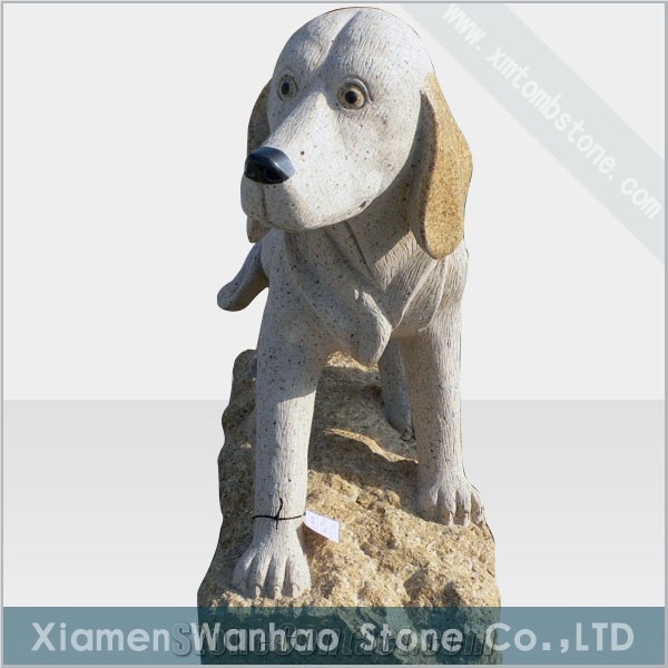 China Factory Garden Sculptures Handmade Stone Carvings Street Statues
