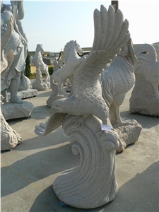 China Factory Granite Sculptures Garden Stone Carvings