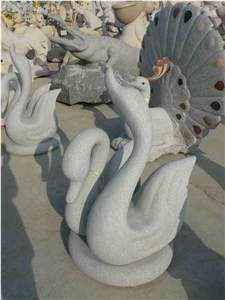 China Factory Handcarved Animal Sculptures Garden Stone Carving