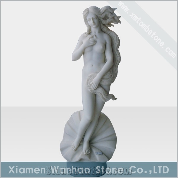 China Factory White Marble Sculptures Garden Statues Angel Carvings
