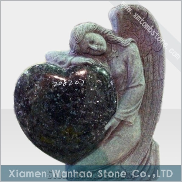 China Granite Tombstone&Monument,Angel Heart Memorials,Headstone