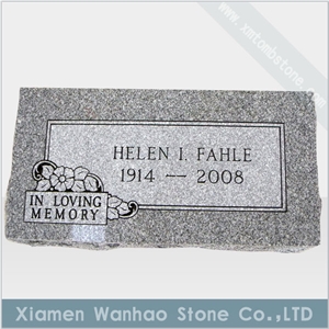 China Granite Tombstone&Monument Flat Grass Markers,Headstone