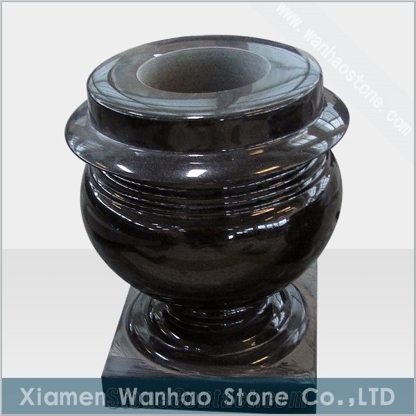 China Granite Tombstone& Monument Funeral Vases