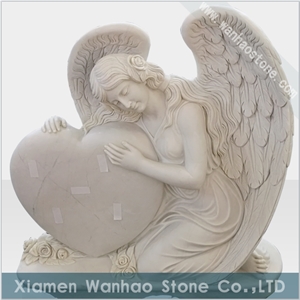 China Marble Tombstone&Monument,Angel Heart Memorials