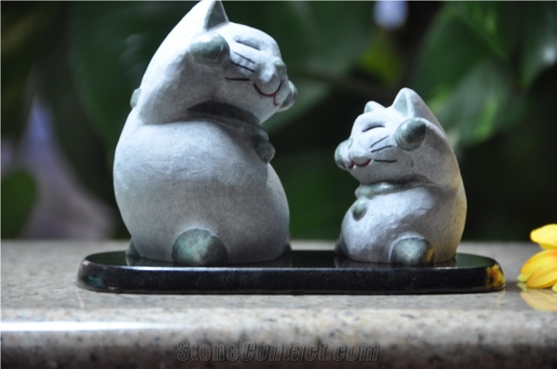 China Small Sized Sculptures Handicrafts Stone Carvings