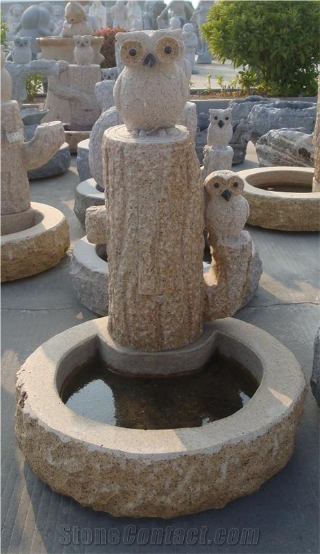 China Stone Carvings Garden Fountains Landscaping Sculptures