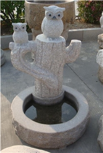 China Stone Carvings Garden Fountains Life Size Sculptures