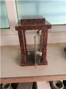 Granite Tombstone & Monument Funeral Accessories Candle Holders