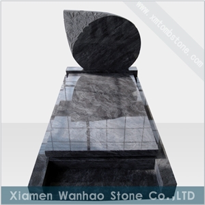 Polished Granite Tombstone,Custom Monument Engraved Memorials