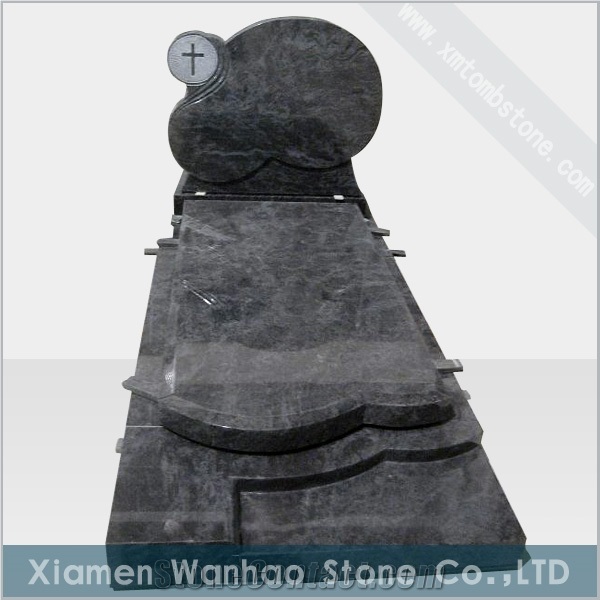 Polished Granite Tombstone,Engraved Monuments,Funeral Memorial