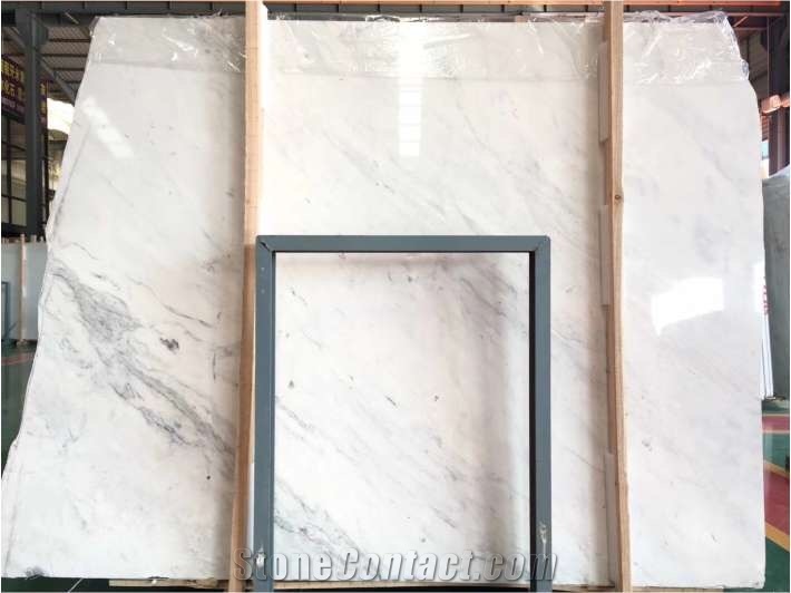 White Volakas Marble Slabs & Tiles, China White Marble