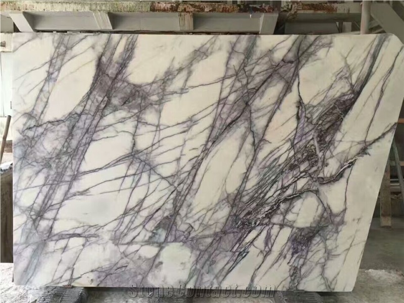 Ice Marble Slabs & Tiles, China Lilac Marble