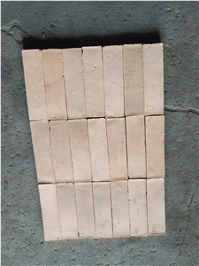 Handmade Terracotta Wall Bricks ,Wall Tiles Beige Color