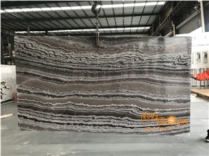 China Black Cordillera Grey Marble Slabs & Tiles Ocean Mez