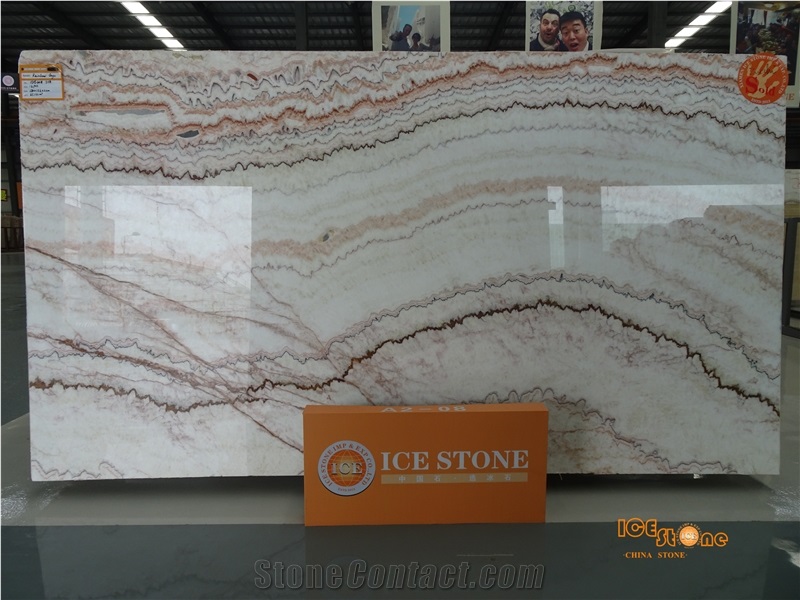 Elegant Chinese Rainbow Onyx for Bath Top/Countertop/Antique Natural Stone