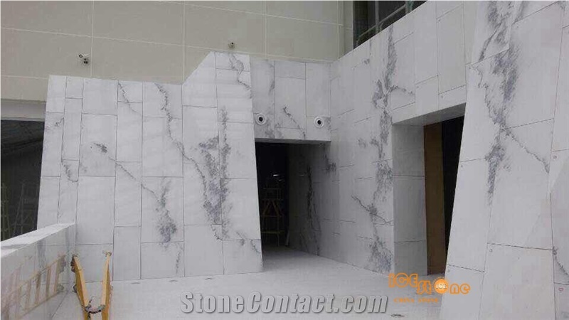 Own Factory White Marble/Crystal White Jade 2cm Available White Stone