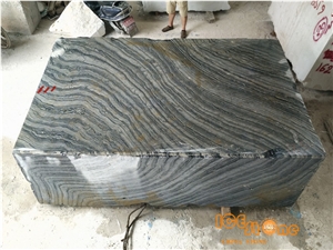 Silver Wave Brown Marble,Wooden Slabs,Good for Bookmatch,Interior Wall