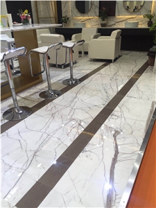 Winter Story/White Marble with Vein/Lilac/Marble/Polished Slabs&Tiles